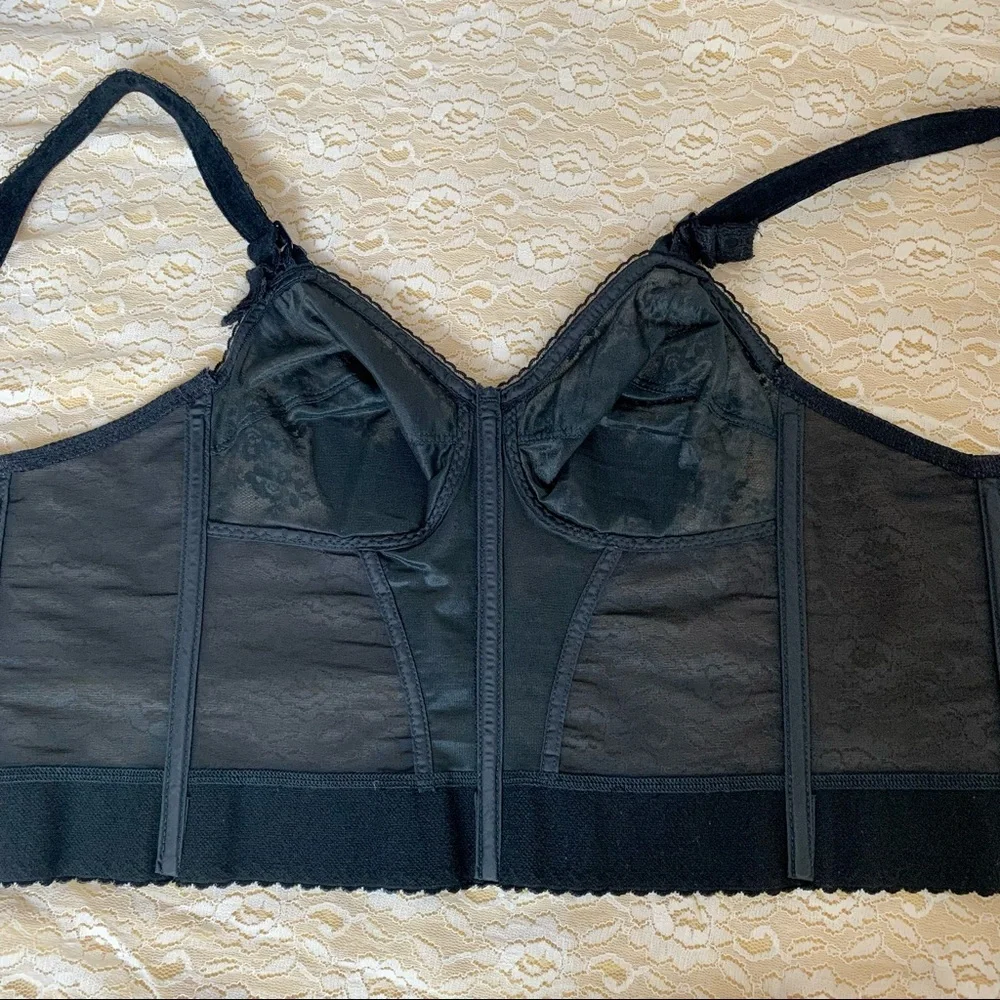 1960s Charmode Lace Corset Bustier - Picture 7 of 13